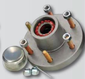 TIE DOWN 81039 5-Stud SuperLube Hub Kit