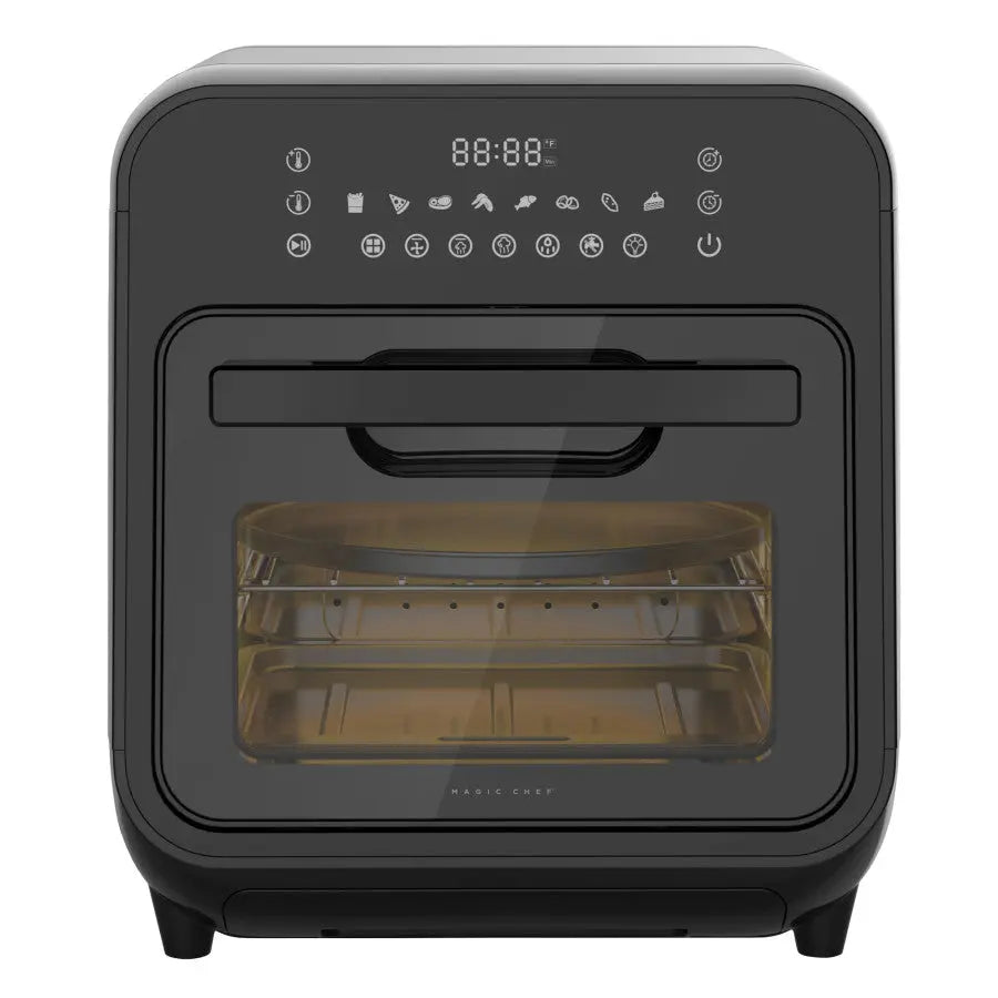 Magic Chef MCSAF15SM 15 Quart 3-in-1 Steam Air Fryer
