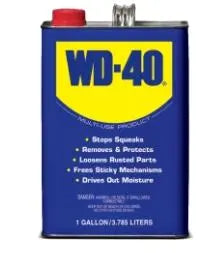 WD-40 Gallon Can - Multi-Purpose Lubricant and Protectant by WD-40 (Part #490118)