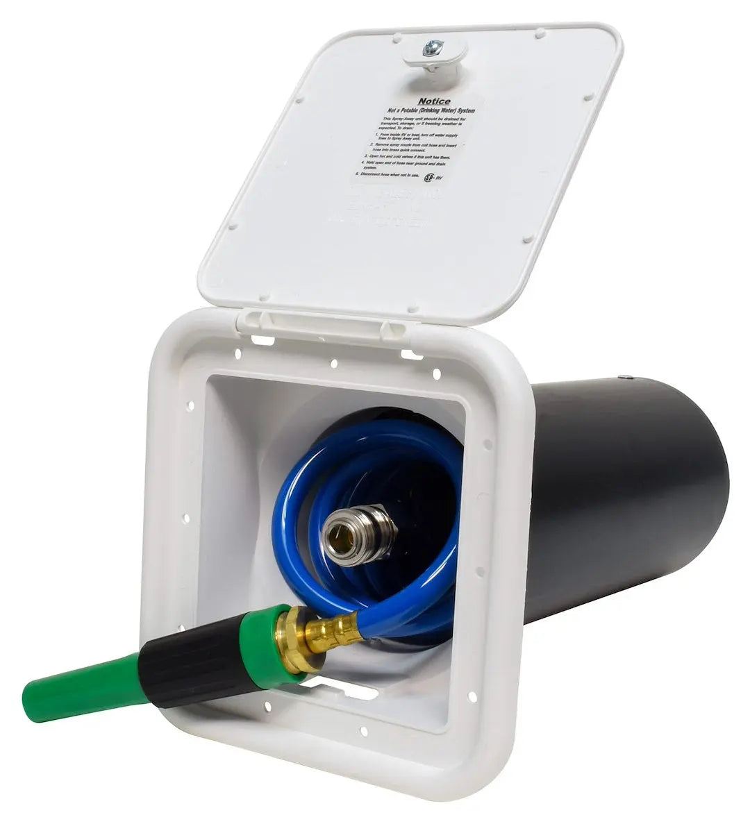 Valtterra LLC Spray-Away 5.5 ft Square Quick Connect