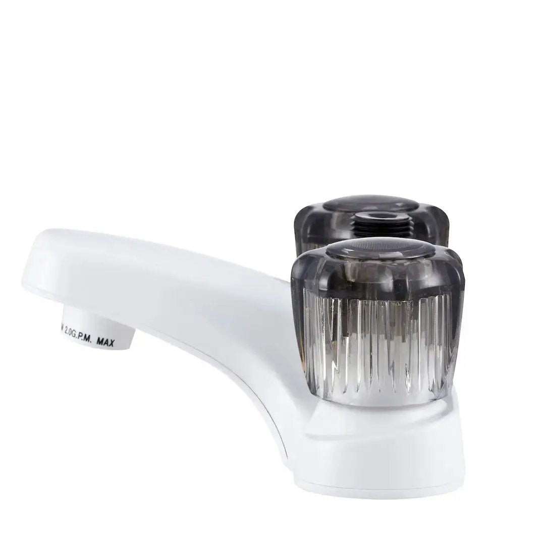 DURA FAUCET DFPL720SWT RV Lavatory Faucet with Modern Design by DURA FAUCET