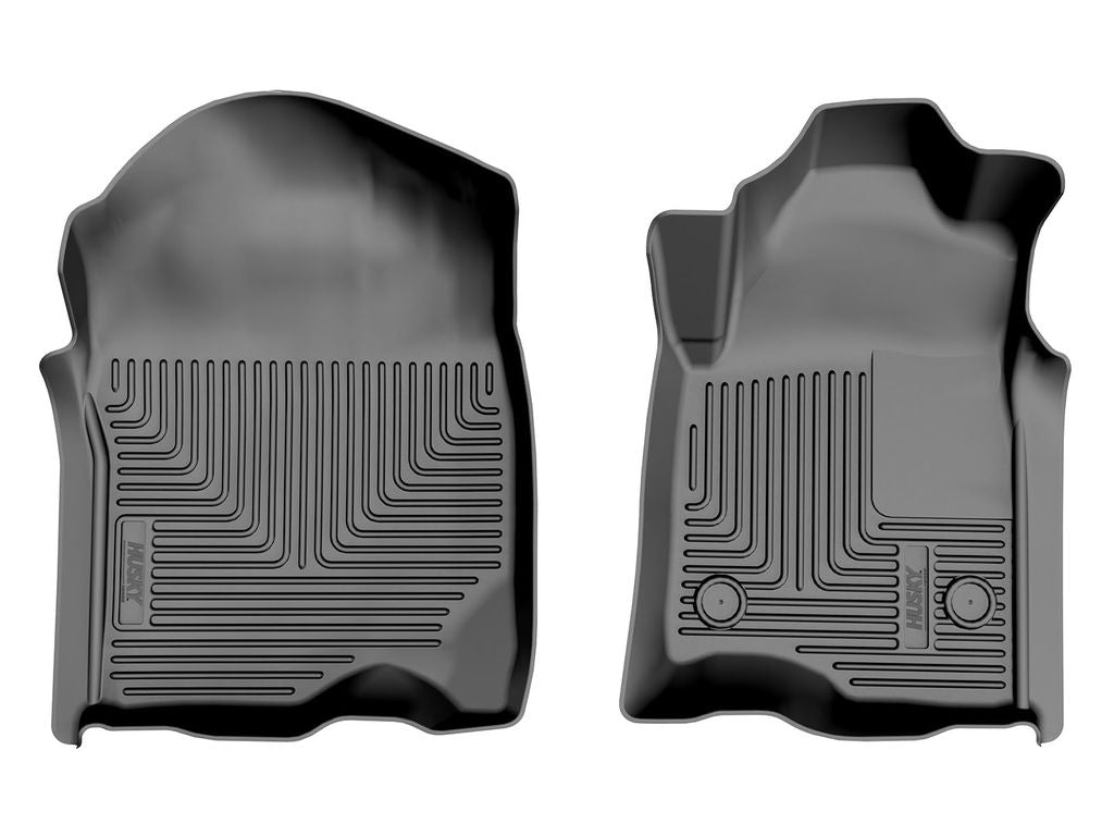 HUSKYLINER WB Front Floor Liner for Chevrolet Silverado and GMC Sierra (2019-2021 Models)