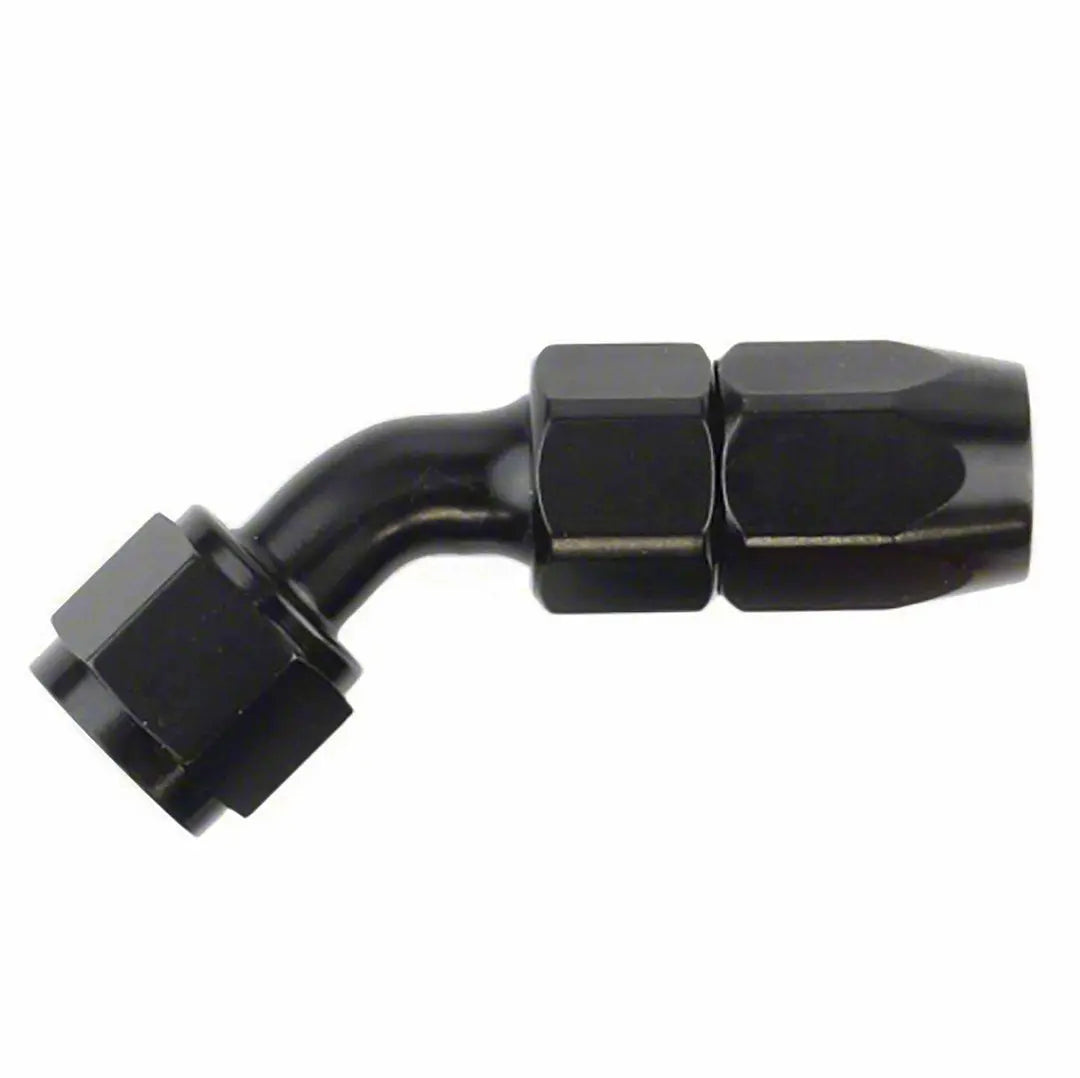 SpeedFX -10AN x 45 Degree Black Hose End (Part #511045BK)