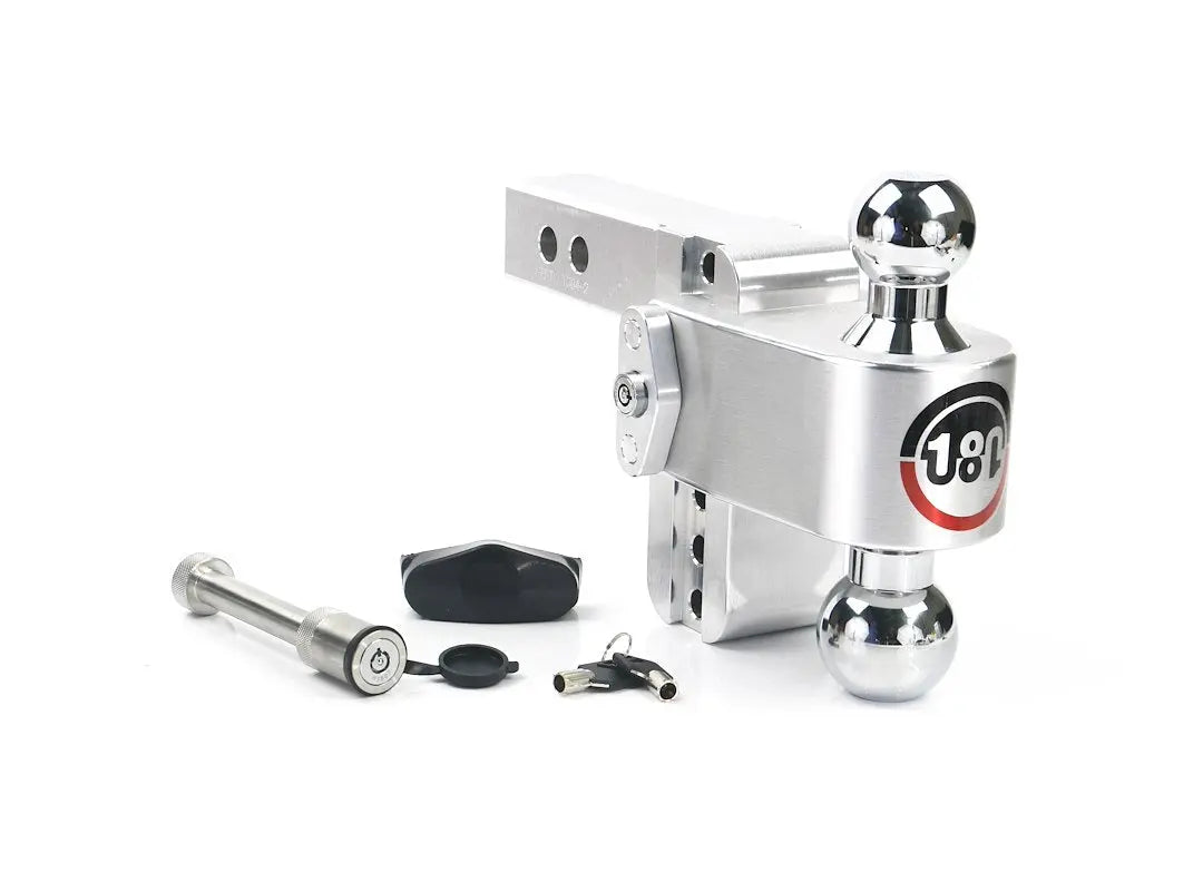 Weigh Safe Turnover Ball 4' Drop Hitch with 2' Shank – CTB42KA