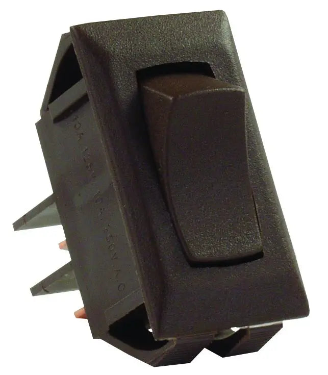 JR Products 12V Momentary On/Off Switch with Brass Terminals - Part Number 12715