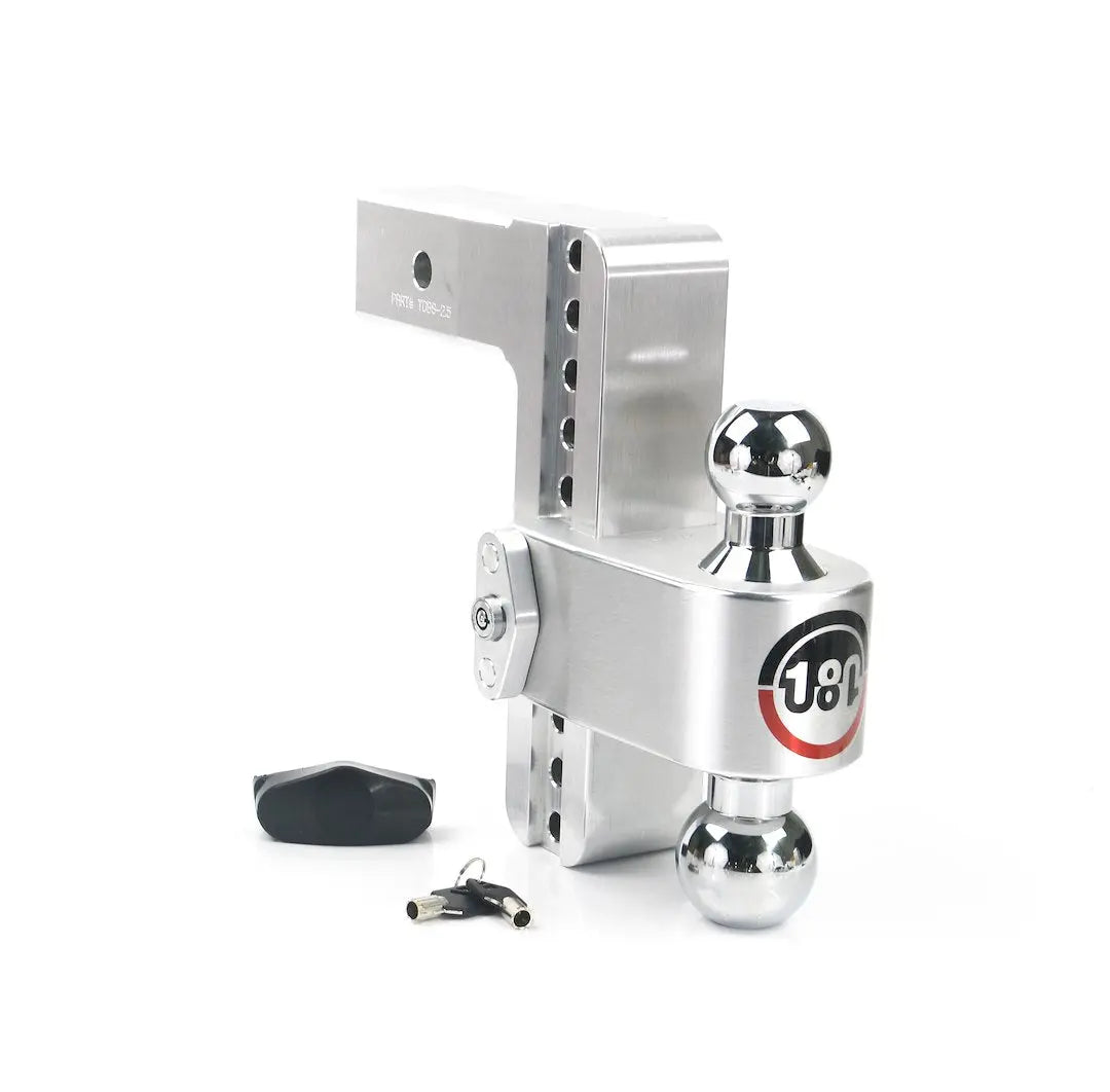 Weigh Safe CTB825 180 Degree Turnover Ball with 8' Drop Hitch