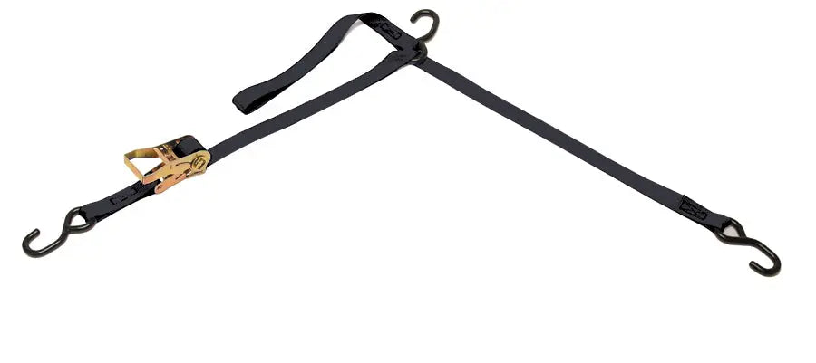 IMMI P.W.C. Ratchet Tri-Down with Soft H - Heavy-Duty Cargo Restraint System