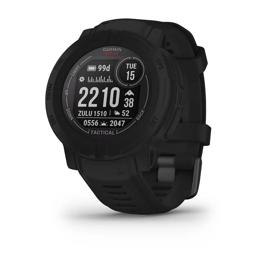 Garmin Instinct 2 Solar Tactical Edition - Rugged GPS Watch with Solar Charging