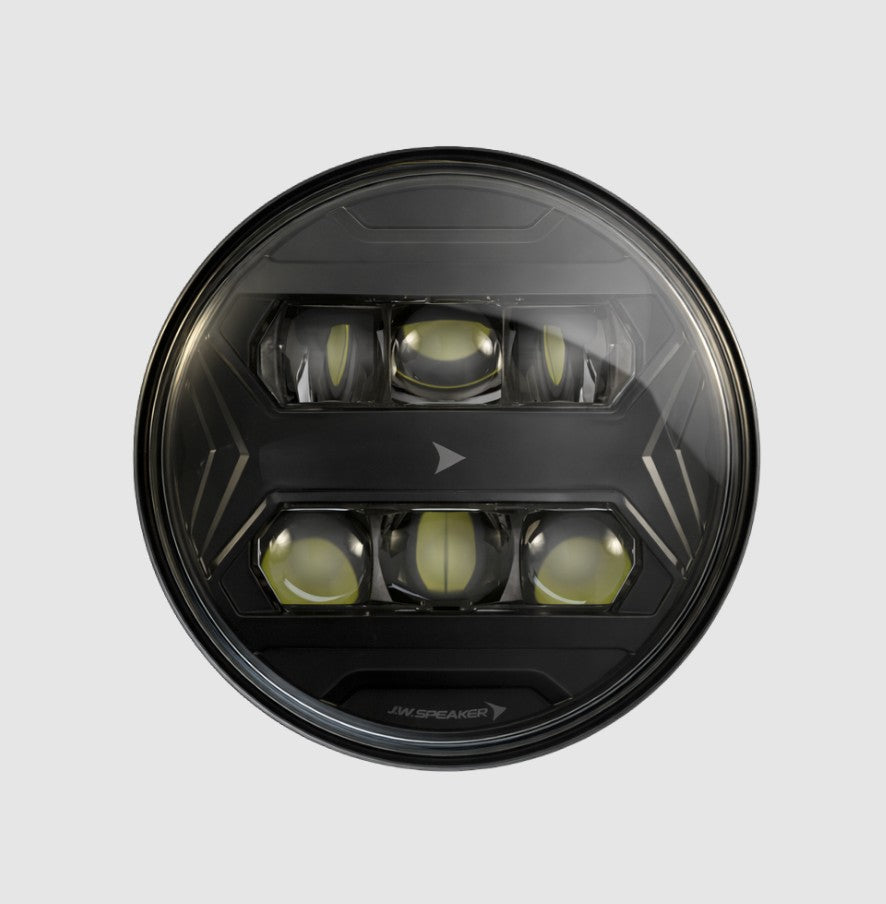 JW Speaker 0562371 12-24V DOT LED Right High and Low Beam Headlight