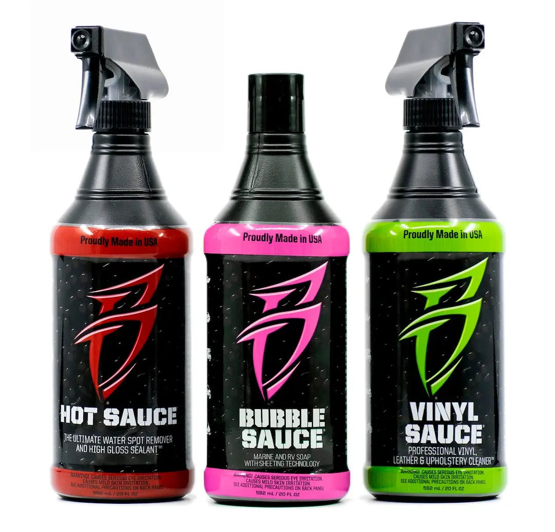 Bling Sauce BSGETSAUCE Saused 3-Pack Kit for Enhanced Flavor