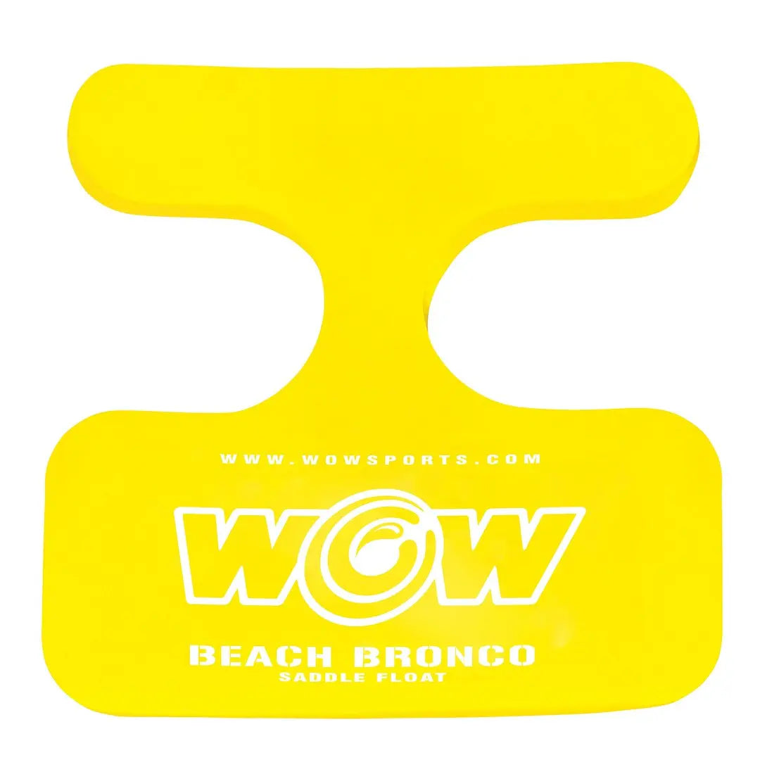 WOW Sports Beach Bronco - Yellow Inflatable Water Toy for Kids and Adults