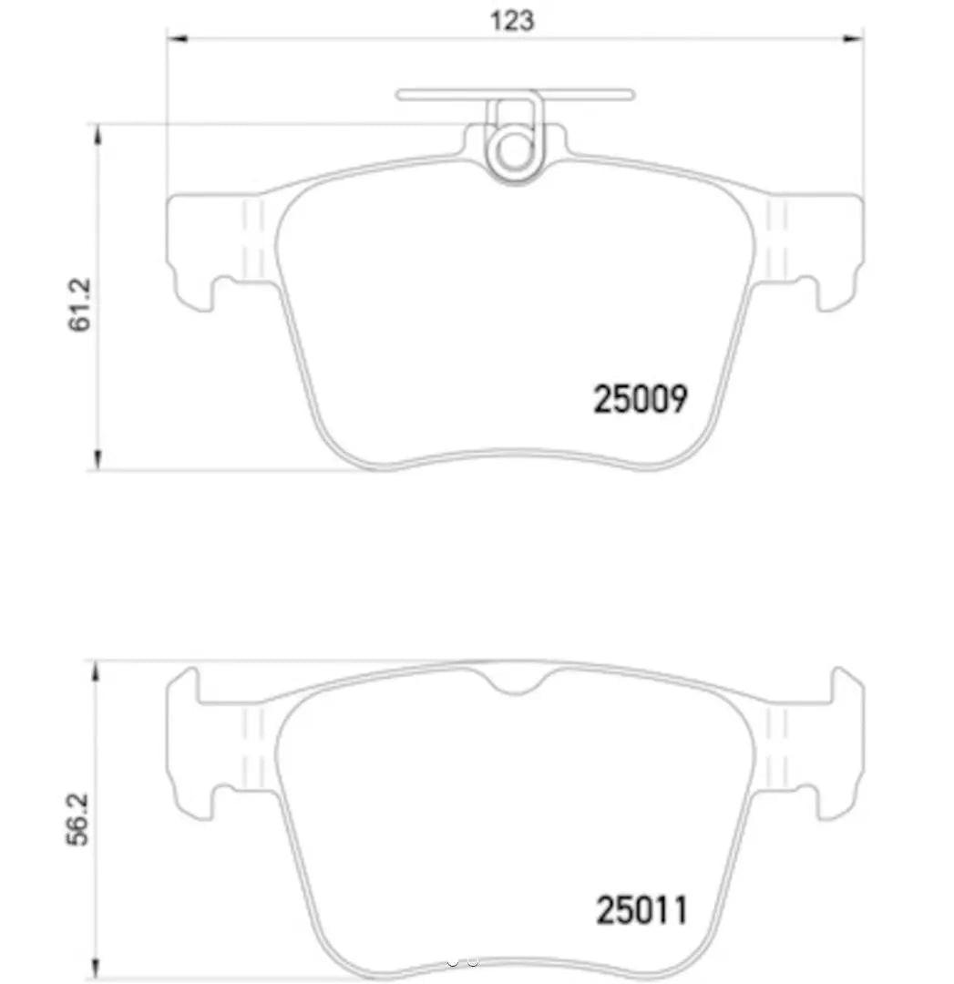 Hella Disc Brake Pad Part #355020261 for Reliable Braking Performance
