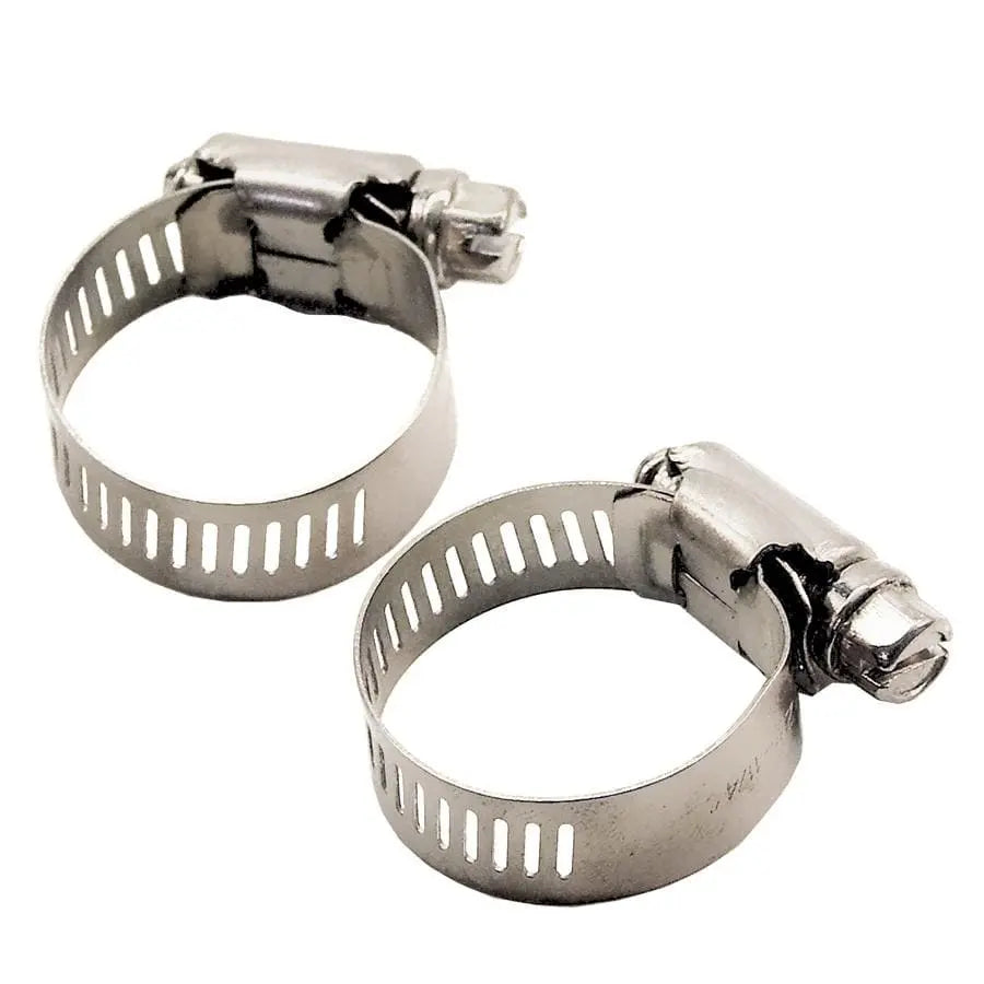 T-H Marine SS Hose Clamps 1/4 inch to 5/8 inch - Durable Marine Grade Fasteners