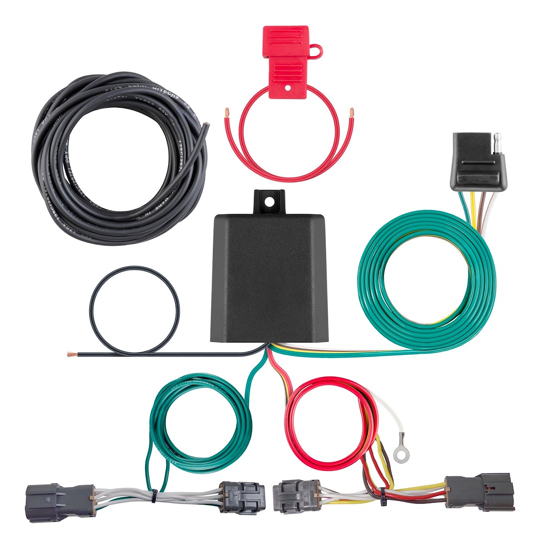 CURT Manufacturing Custom Wiring Harness (4-Way Flat Output) - Part #56442