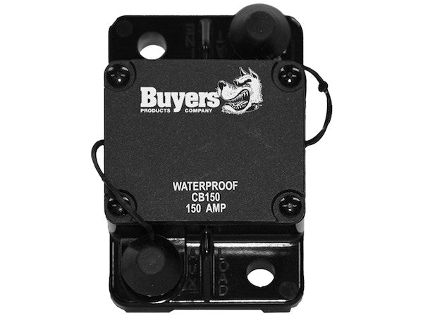 Buyers Prod CB150 150 Amp Auto Reset Circuit Breaker for Reliable Electrical Protection