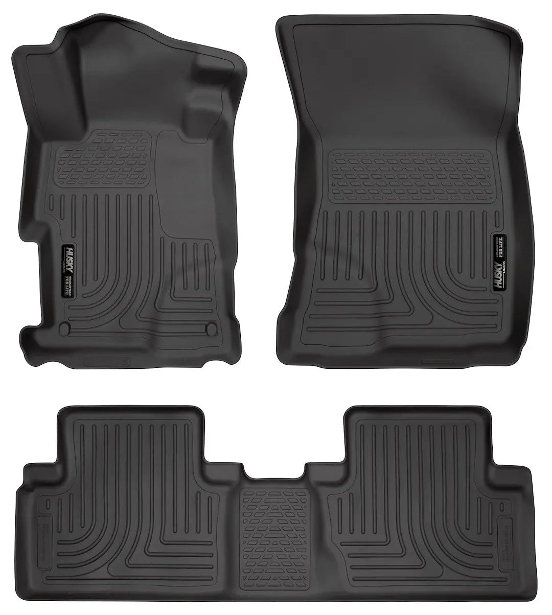 HuskyLiner W.B. Civic 4-Piece Black Floor Mats (Part Number 98441)