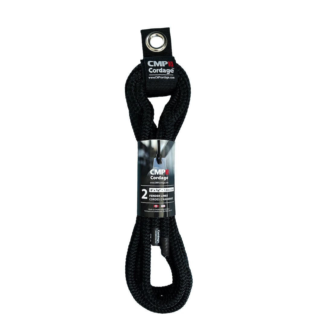 CMP Group Double Braided Rope, 3/8 Inch Diameter - Durable Marine-Grade Line