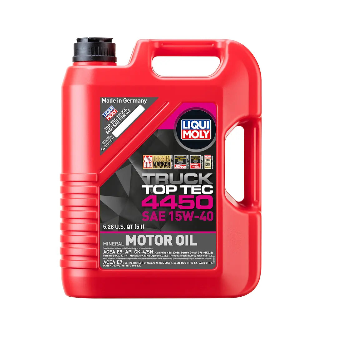 LIQUI MOLY Top Tec Truck 4450 15W-40 Engine Oil for Heavy-Duty Vehicles