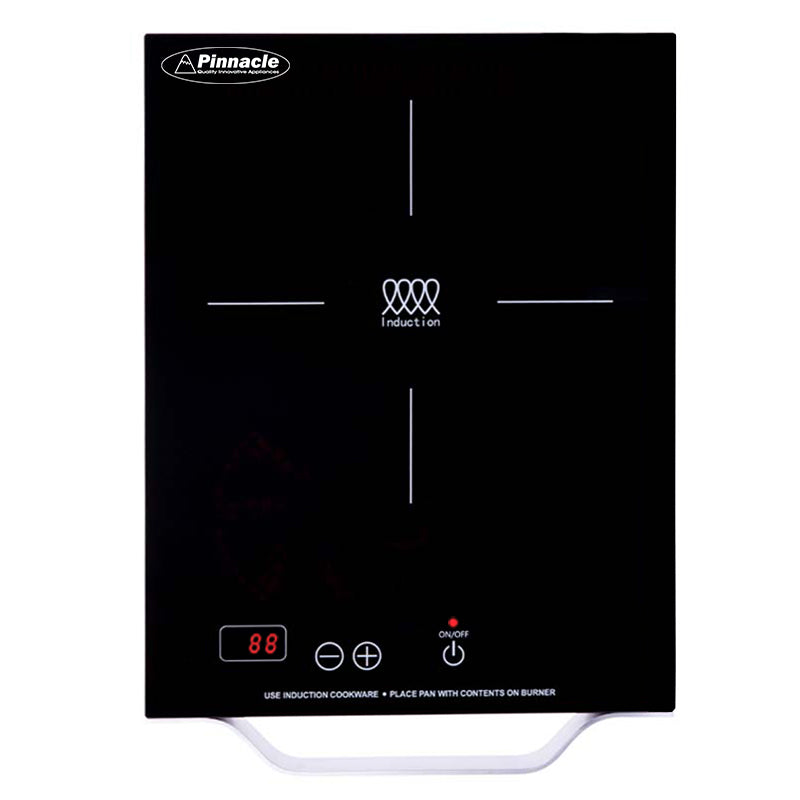 PINNACLE PIC100BK Portable Single Induction Cooktop