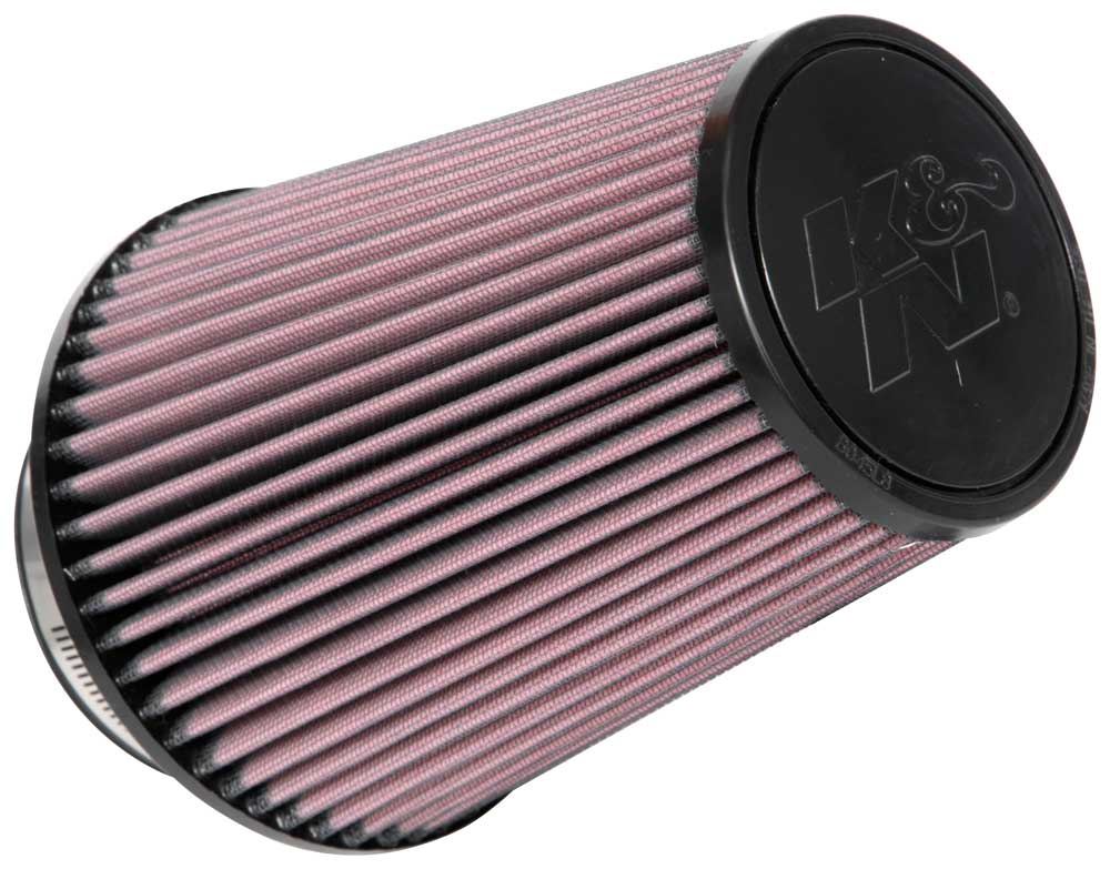 K&N FILTER Universal Clamp-On Air Filter (Part Number RU1027)
