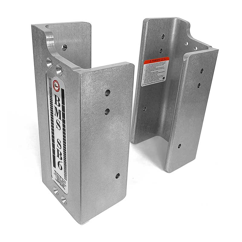 BOBS Machine 100406000N 6' Setback Brackets with 1.5' Lift