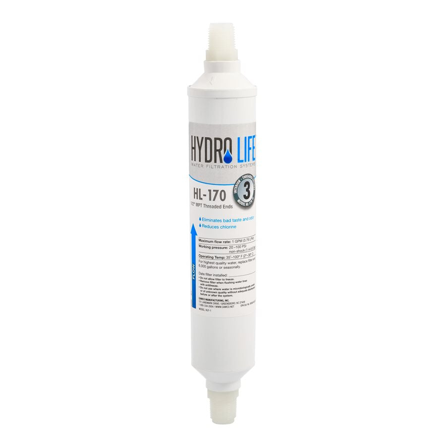 Camco HL 170 TF Replacement Filter - High-Quality RV Water Filter Part #52117