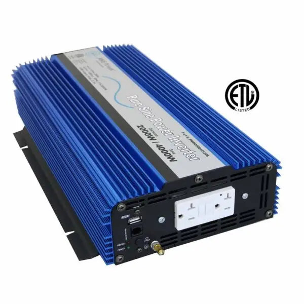 AIMS POWER 2000W Pure Sine Wave Inverter Model 1003177 for Reliable Power Conversion