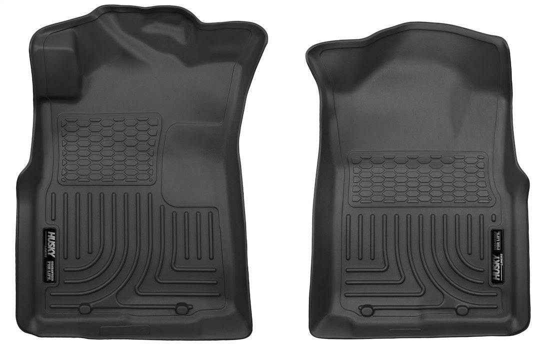 HuskyLiner WB Tacoma CCab Black Floor Mats for 2012-2015 Toyota Tacoma