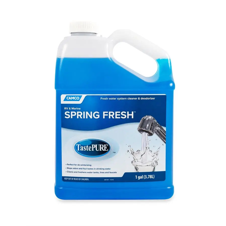 Camco Spring Fresh 1 Gallon - Freshening Solution for RVs and Marine Applications