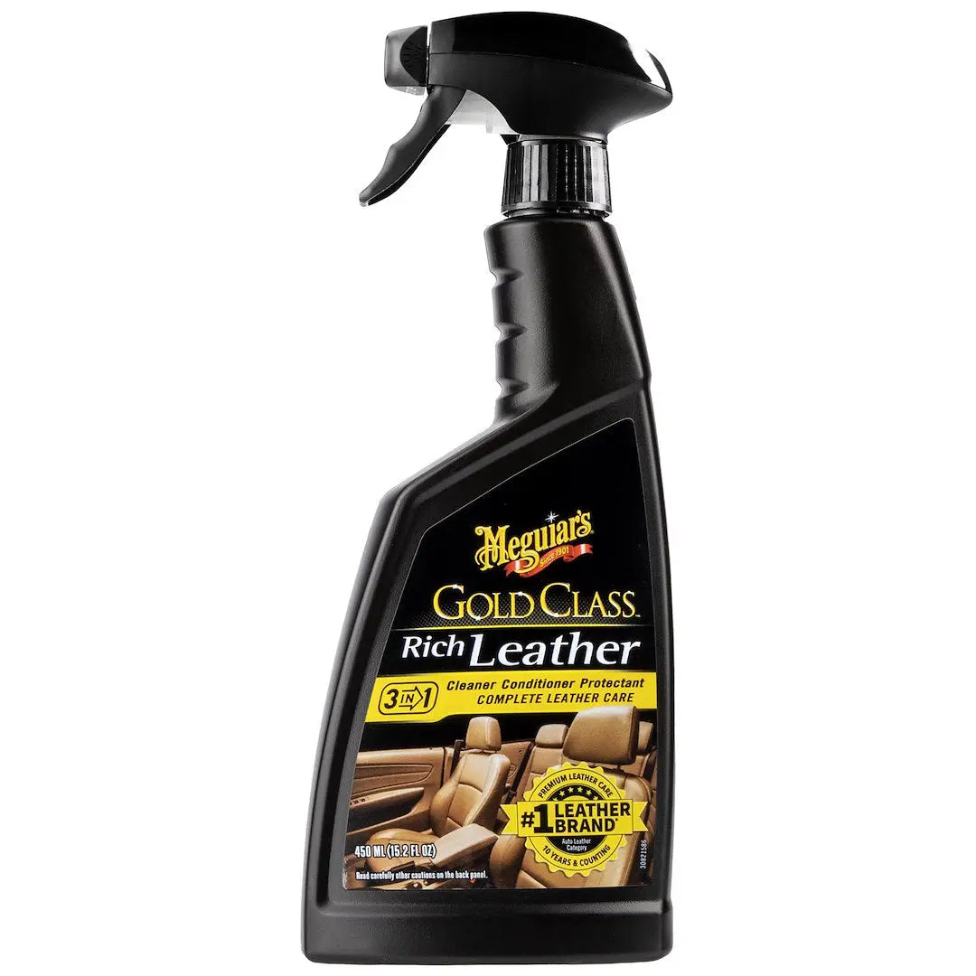 Meguiar's Wax G10916 Gold Class Rich Leather Spray for Premium Leather Care