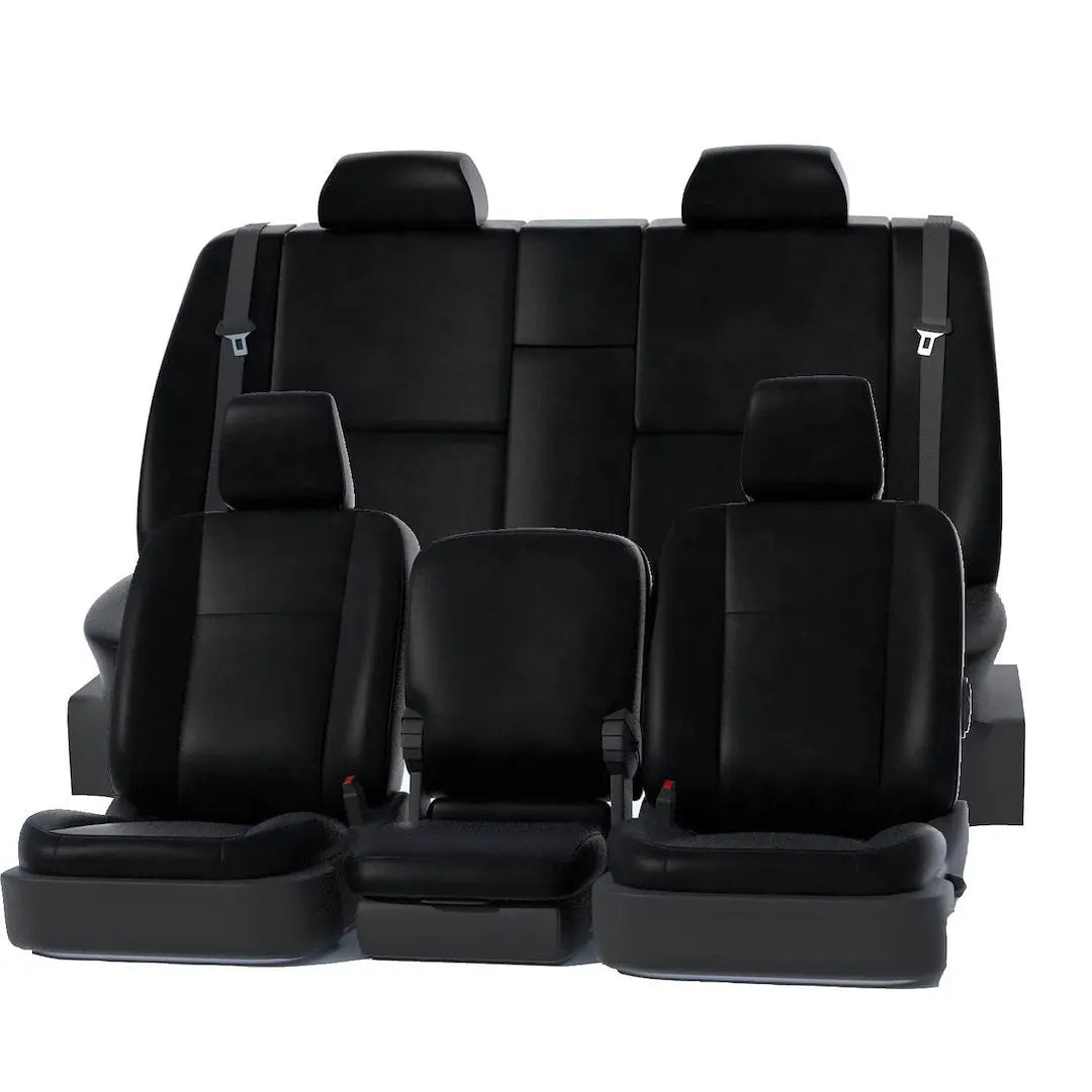 COVERCRAFT Precision Fit Leatherette Custom Front Seat Cover GTC4136TBK