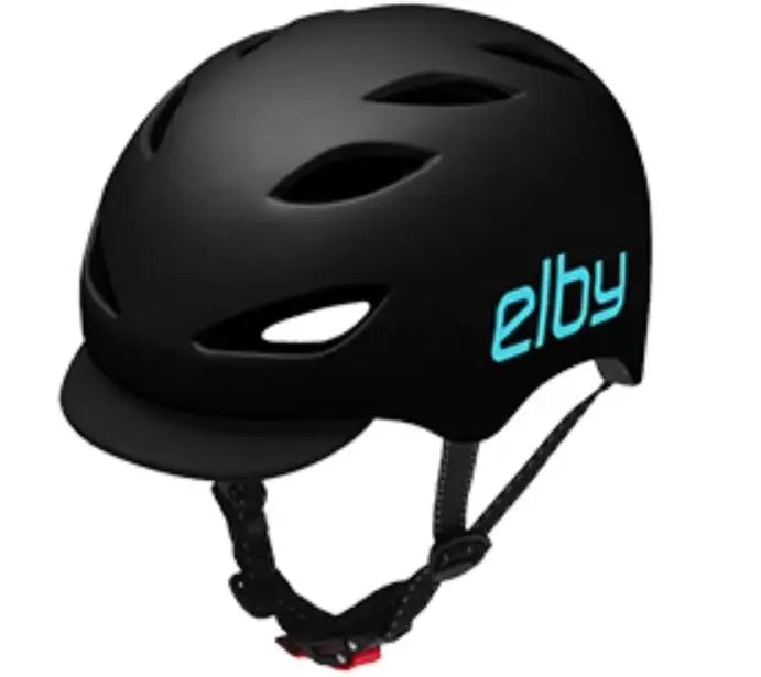 ELBY BIKES Urban Commuter Helmet with VSR Black Medium/Large