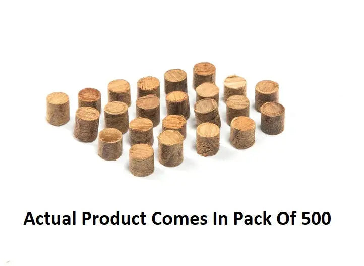 Whitecap Industries Teak Plug 3/8 Inch - 500 Pack