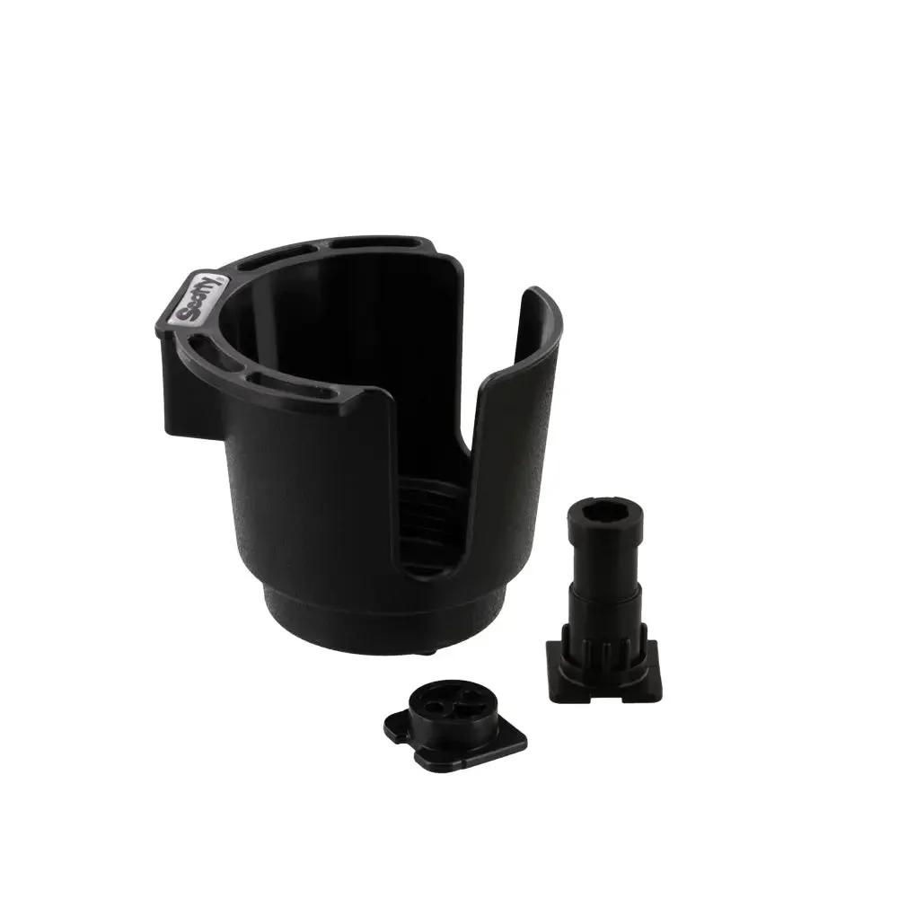 Scotty Inc. Cup Holder with Two Mounts in Black, Part Number 0311BK by SCOTTY INC.