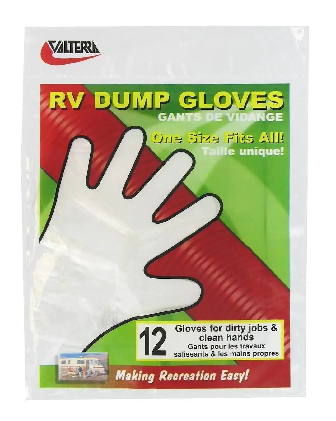 Valterra LLC RV Dump Gloves, Part Number D040108 - Pack of 12 by VALTERRA LLC