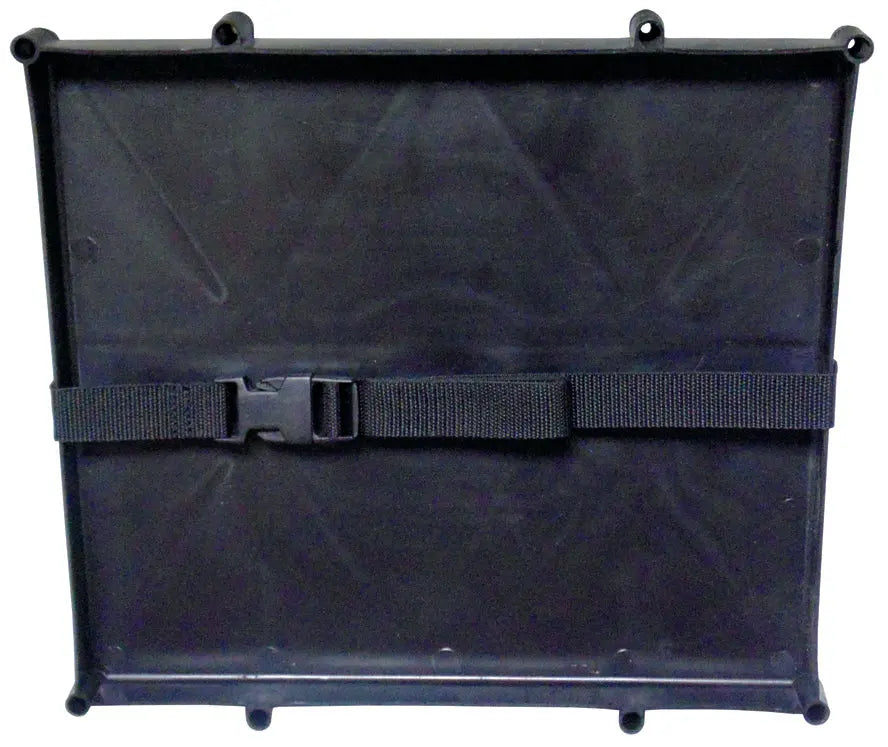 T-H Marine Dual Battery Tray with Poly Strap - Model DBH27PDP