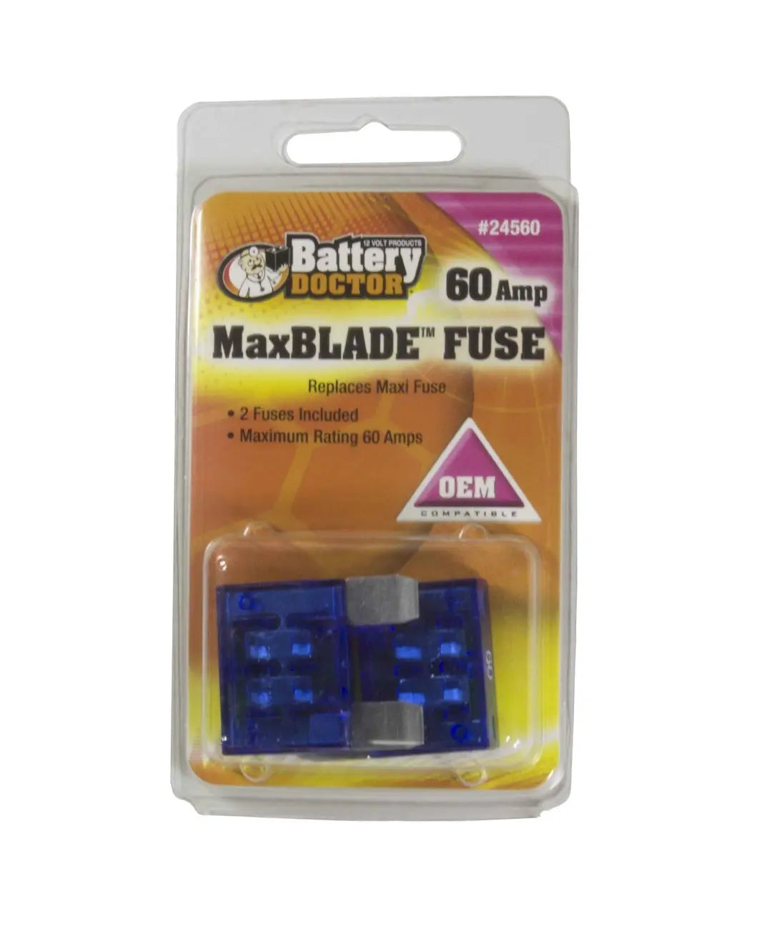 WIRTHCO Max Blade Fuse 60 Amp - Reliable Overcurrent Protection