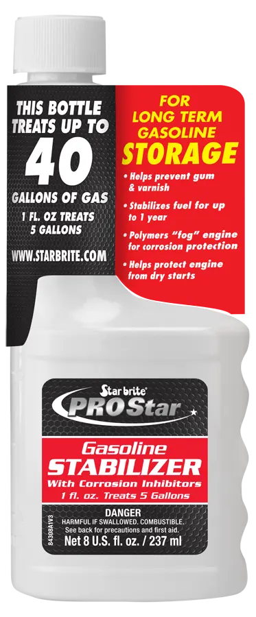 Star Brite EZ Store EZ Start Gas Storage Addit - Easy Fuel Container Solution