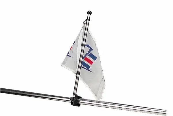 Sea-Dog 17 ft SS Rail Mount Flagpole (Part Number 3271221)