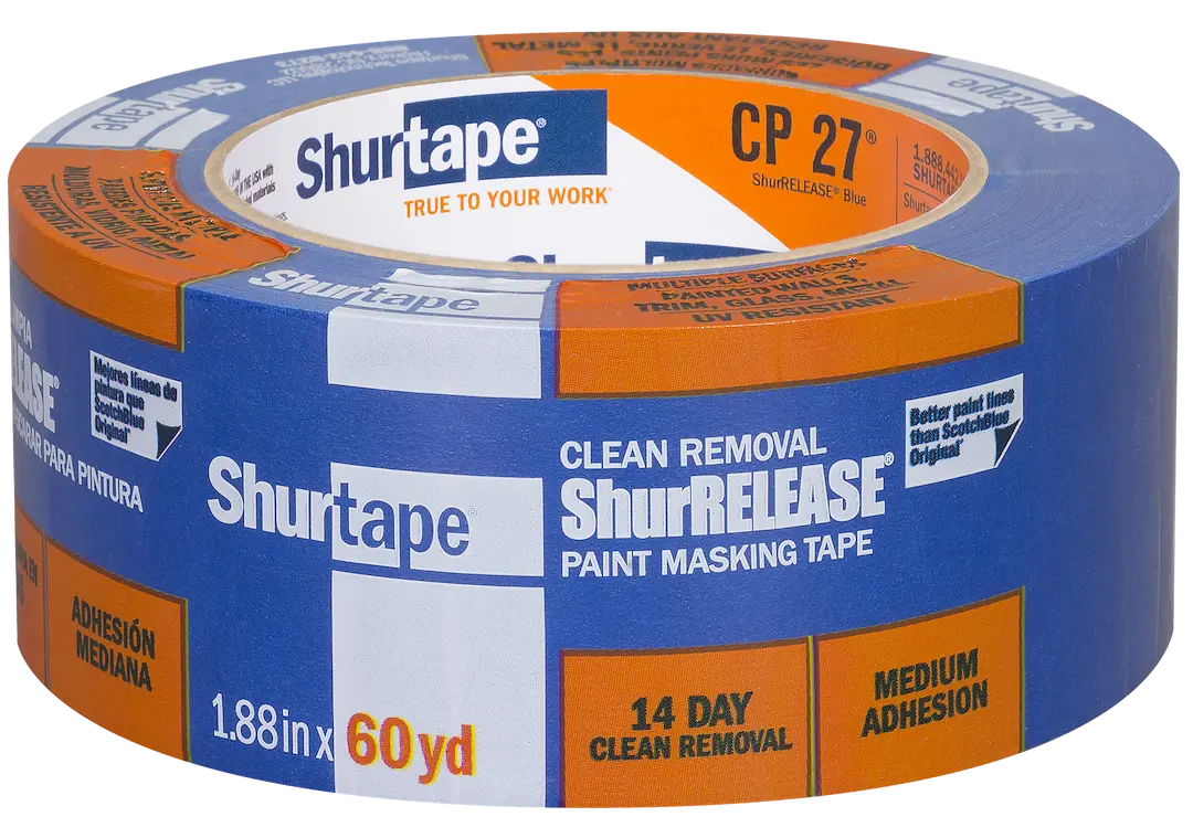 Shurtape CP 027 Blue 48mm x 55m Packaging Tape (24 Rolls) - Durable Adhesive for Commercial Use