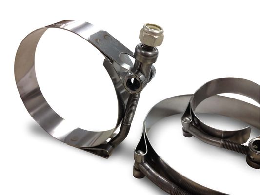 SierraMarine 3 1/2-Inch T-Bolt Band Clamp Part 187203120 for Secure Pipe and Hose Connections
