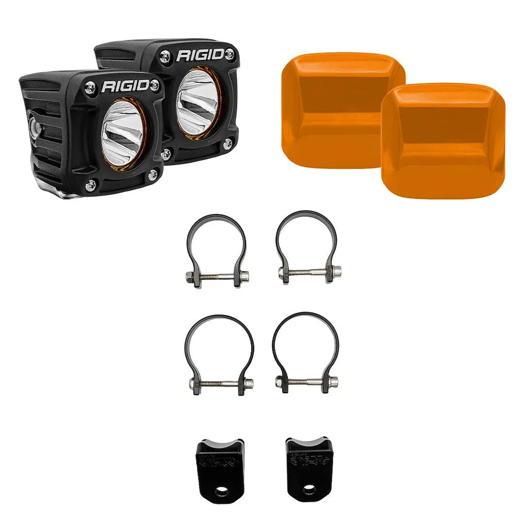 Rigid Industries Side-by-Side Revolve Apillar Light Kit - Part 41650