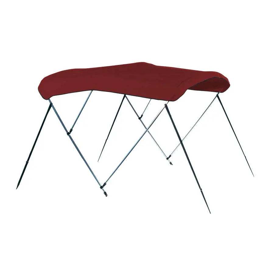 Carver SQ4893UB08 8-Foot Square Pontoon Top with Boot Sun Cover
