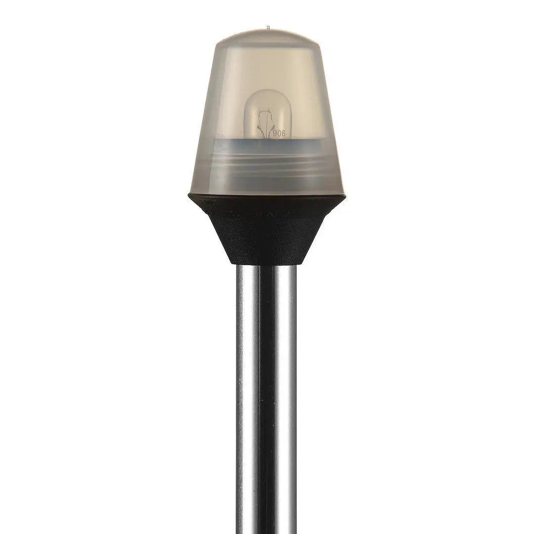 Attwood Mari 5110307 Frosted Globe with Aluminum Ring – 30 Inch Lighted Marine Dock Light