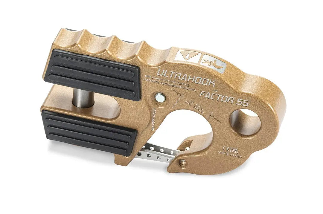 Factor 55 Ultrahook WNCHook Shackle Mount with Bracket - Durable Steel Construction