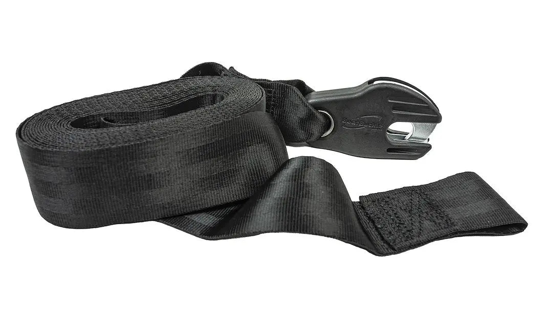 IMMI Winch Strap with Latch-Lok, 2' x 20' - Heavy Duty Tie-Down Strap for Secure Cargo