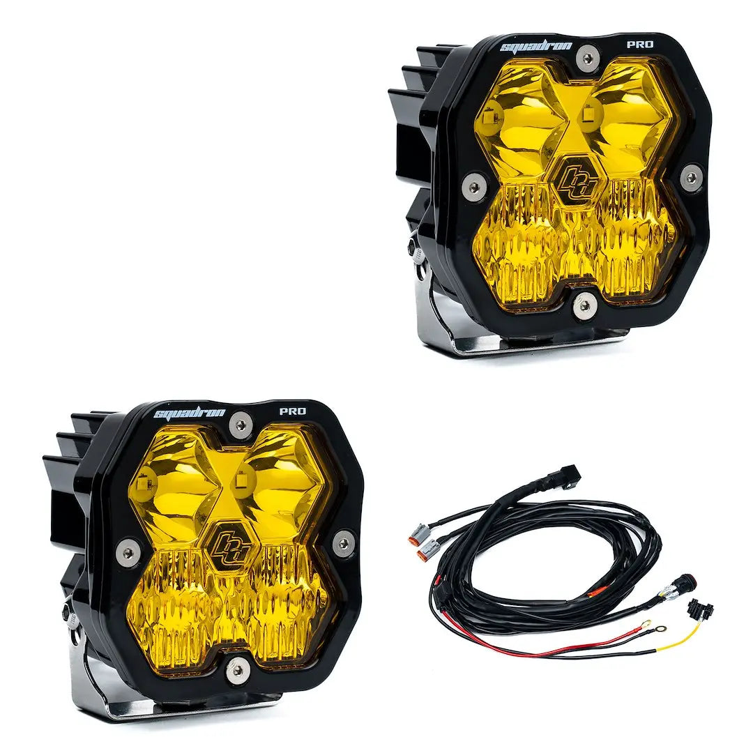 Baja Designs Squadron 2.0 Pro Pair LED Driving Lights with Part Number 4978132