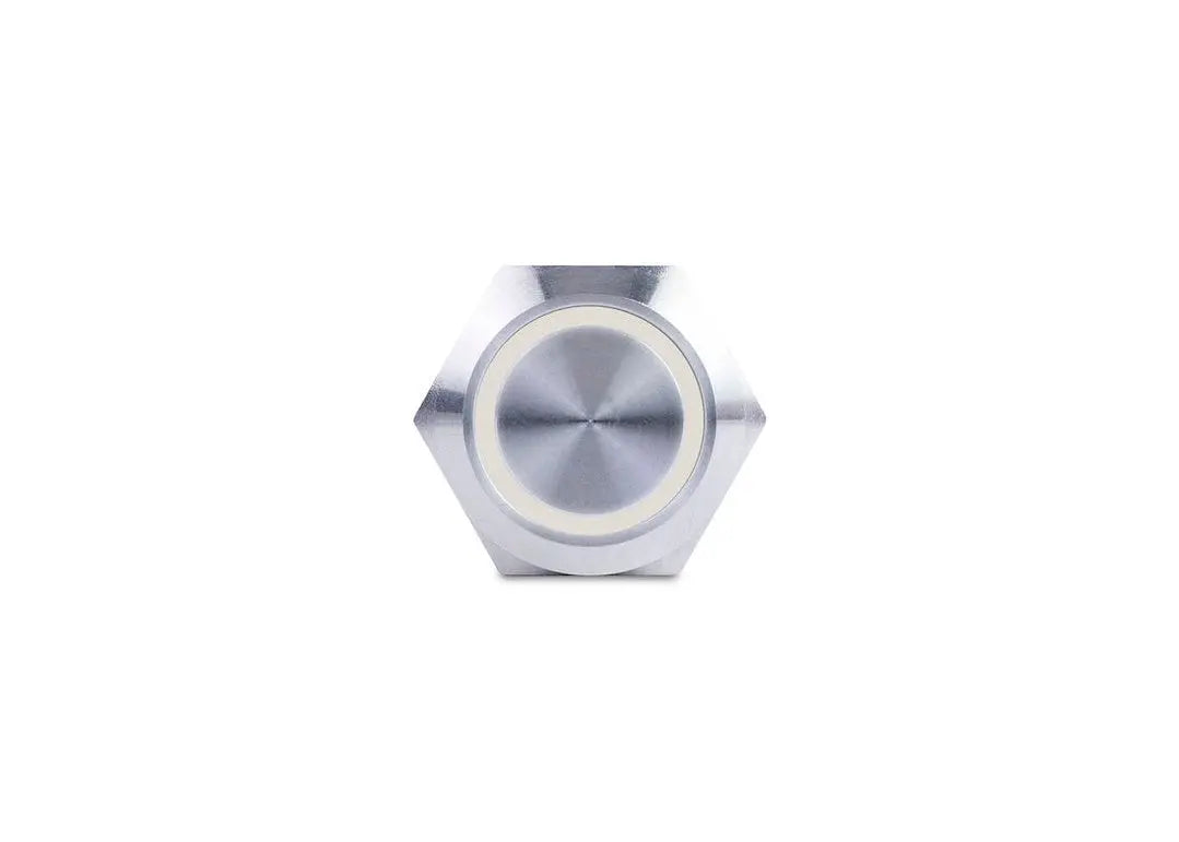 SierraMarine AV10030W White Halo Push Button Switch
