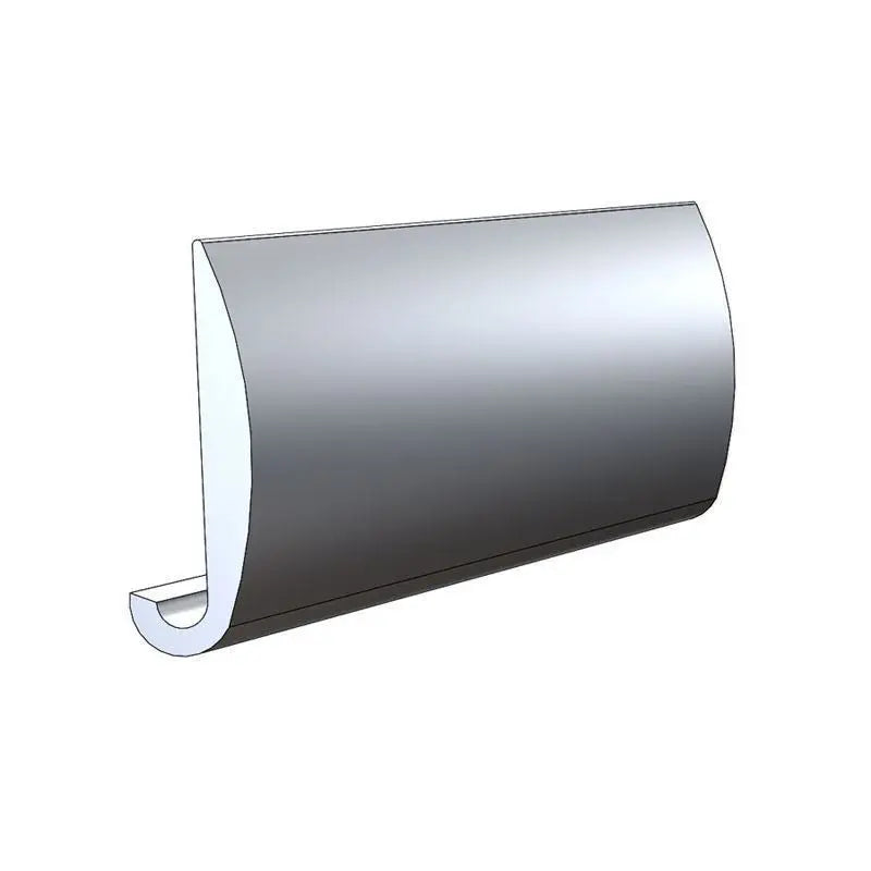 Taco Metals A110152TAL Aluminum Overlap Rub Rail - 1 Inch Thickness