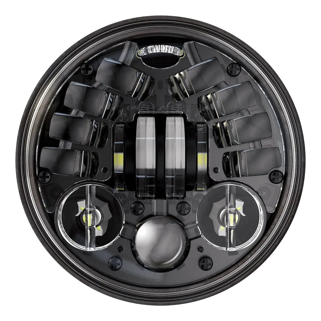 JW Speaker 8690A 12V LED Headlight Black - High-Performance Automotive Lighting